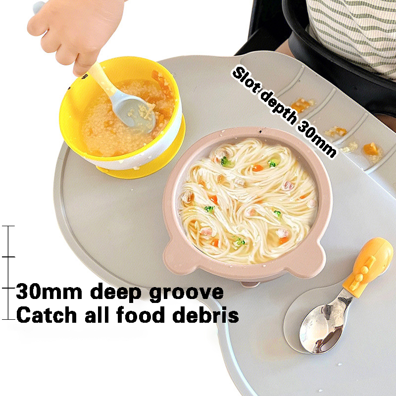 Silicone One-piece Placemat Cl - Baby Food Grater บทวิจารณ์และราคา