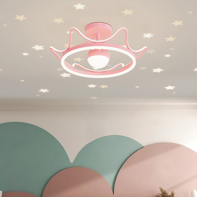 Modern Crown Starry Sky LED Pe - Baby Food Restaurant บทวิจารณ์และราคา