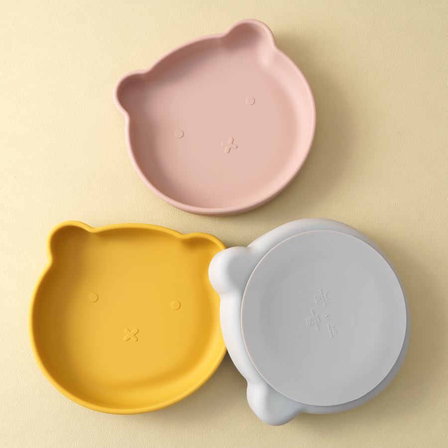 1PC Silicone Baby Dishes Sucti - Baby Food Grater บทวิจารณ์และราคา