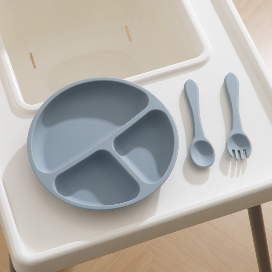 3PCS Children's Tableware Set  - Baby Food Grater บทวิจารณ์และราคา