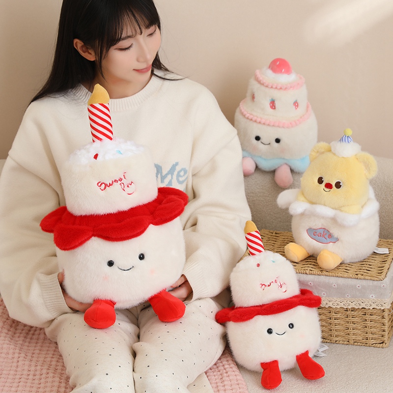 New Cartoon Egg Stuffed Toy Ex - Baby Xmas Food บทวิจารณ์และราคา
