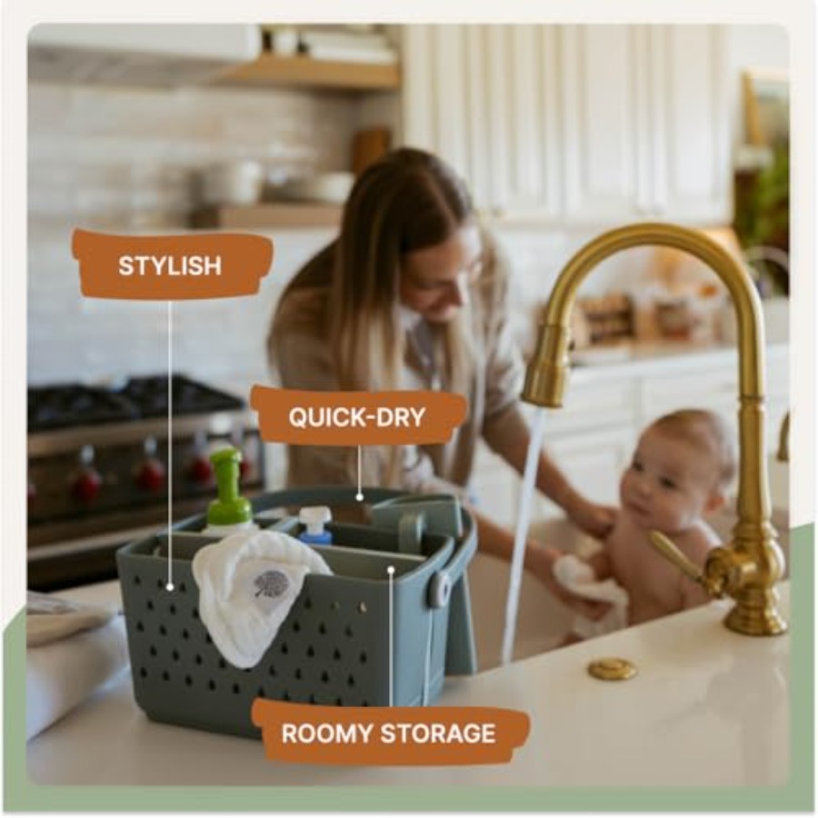 Parker Baby Bath Caddy BPA Fre - Dry Food Baby บทวิจารณ์และราคา
