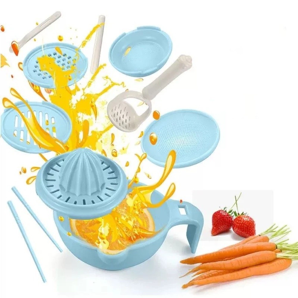 Solid color Baby Food Grinding - Baby Food Grater บทวิจารณ์และราคา