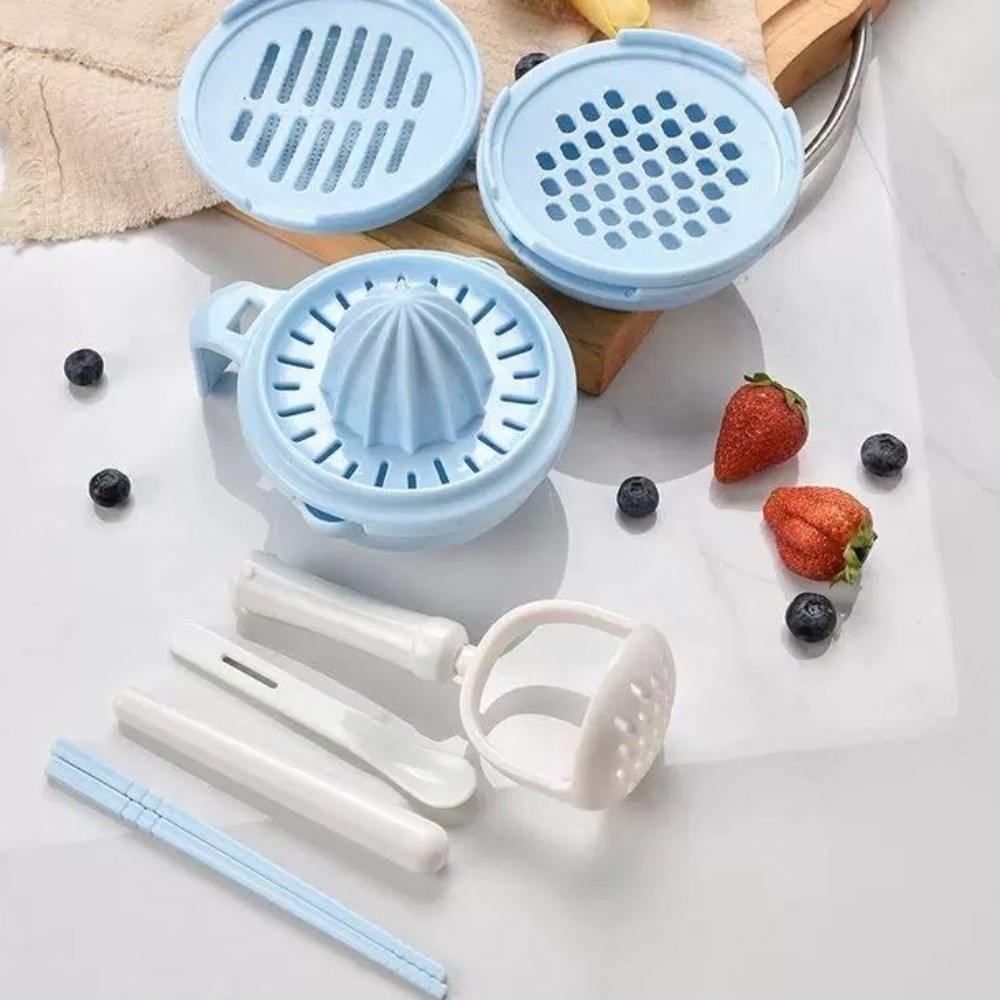 Solid color Baby Food Grinding - Baby Food Grater บทวิจารณ์และราคา