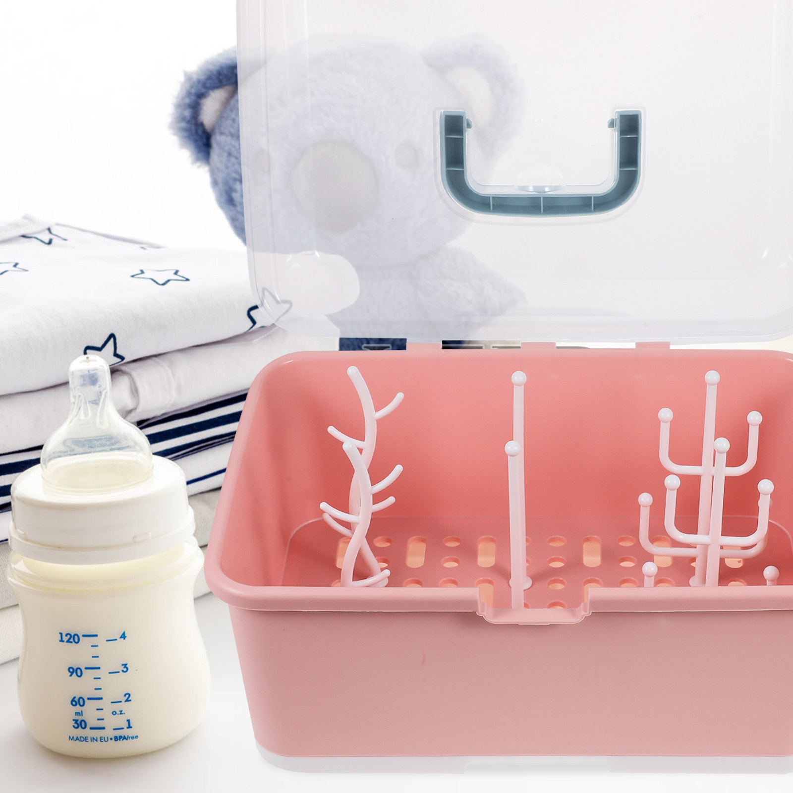 Baby Bottle Storage Box Milk B - Dry Food Baby บทวิจารณ์และราคา