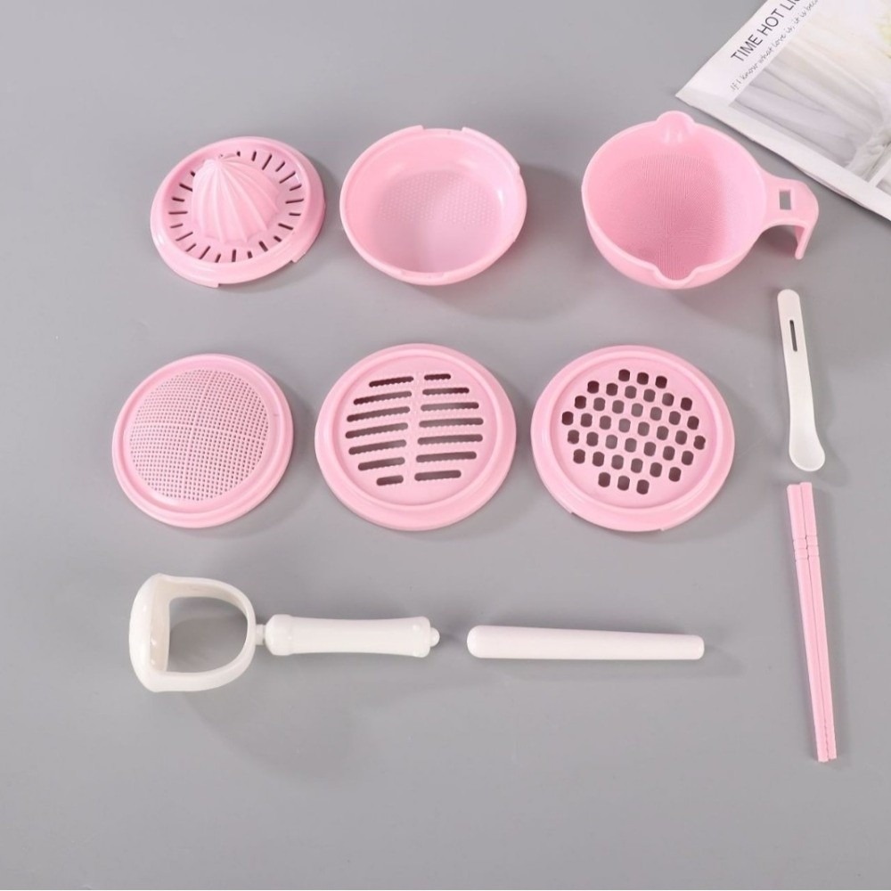 Solid color Baby Food Grinding - Baby Food Grater บทวิจารณ์และราคา