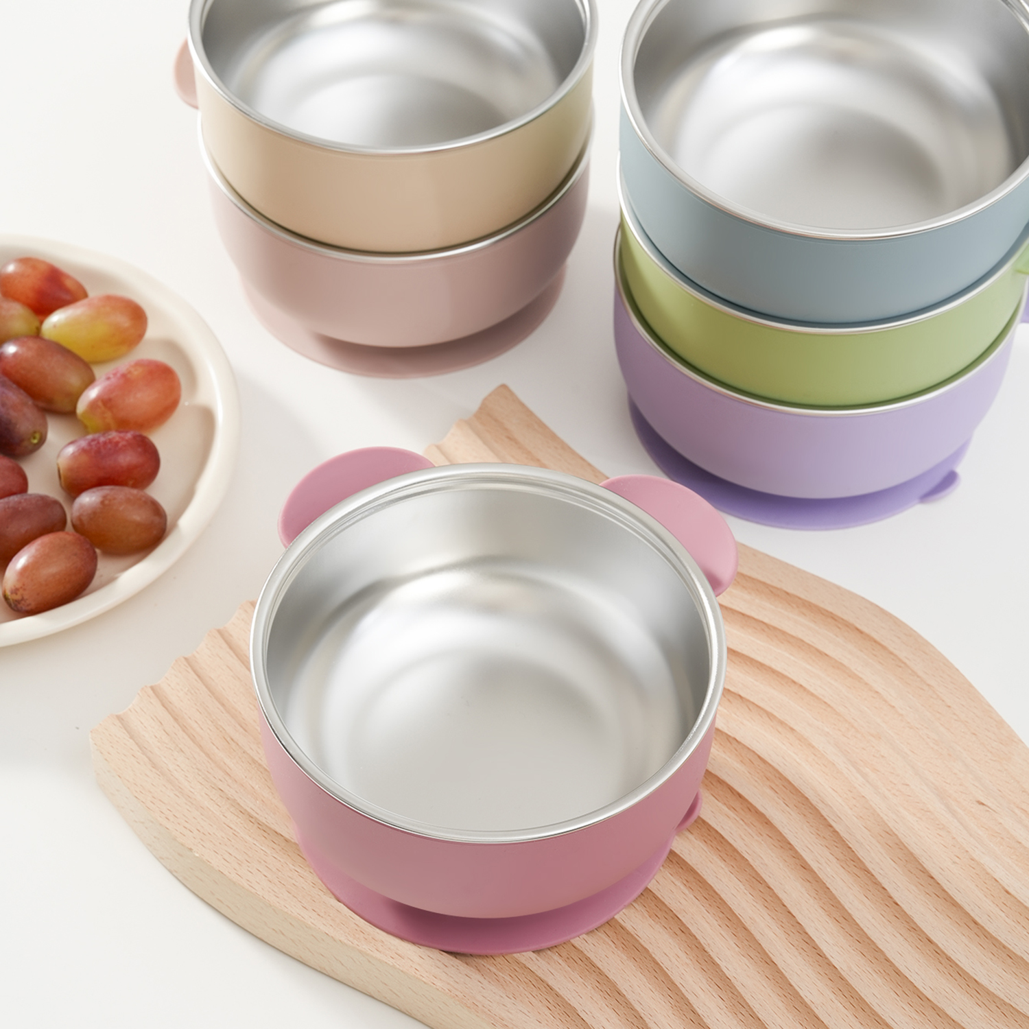 1PC Removable Silicone Stainle - Baby Food Grater บทวิจารณ์และราคา