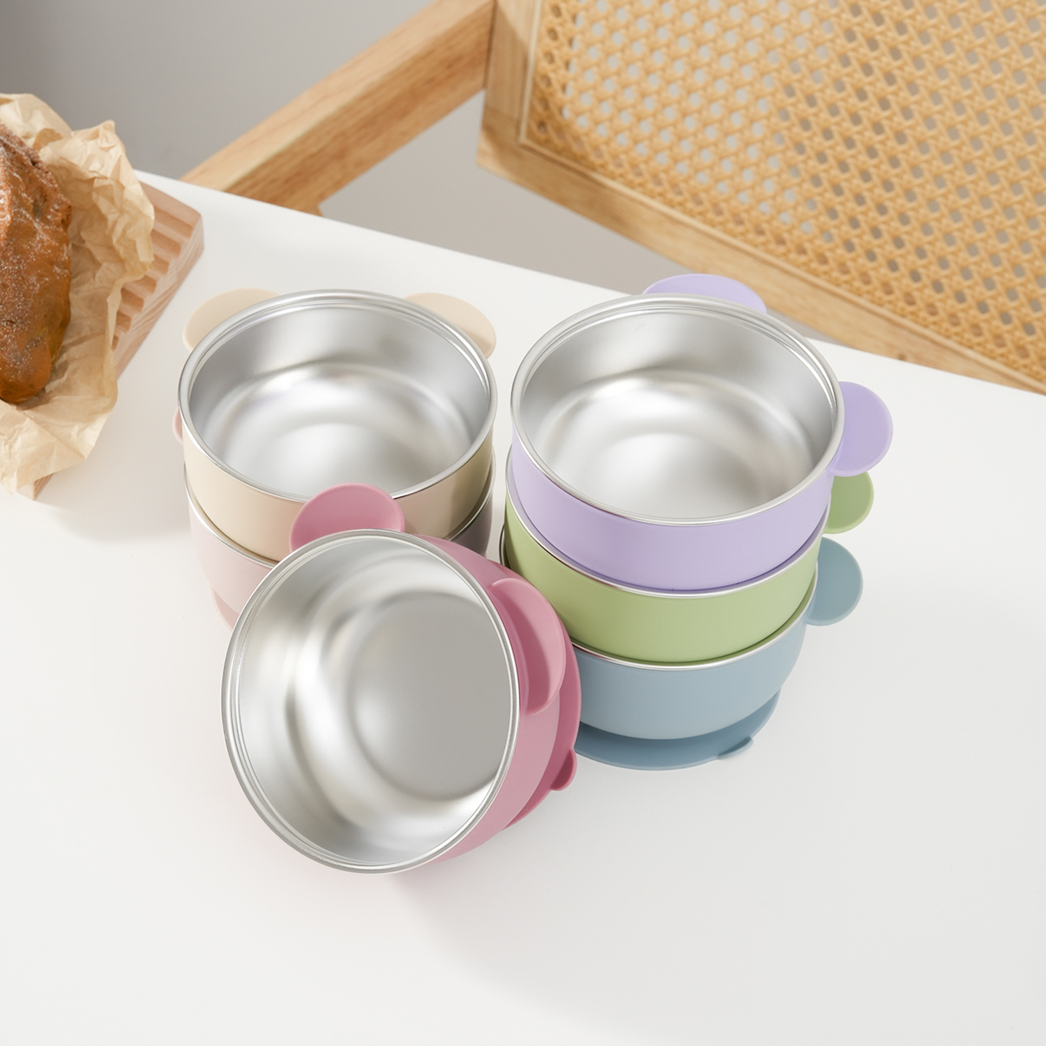 1PC Removable Silicone Stainle - Baby Food Grater บทวิจารณ์และราคา