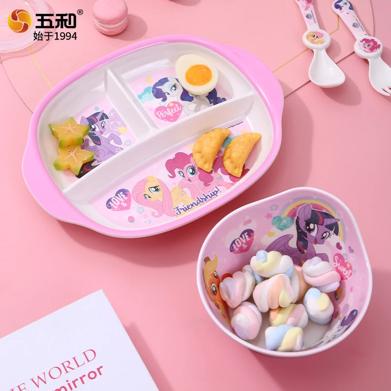 Cartoon Food Grade Dinner Plat - Baby Food Under 1 Year บทวิจารณ์และราคา