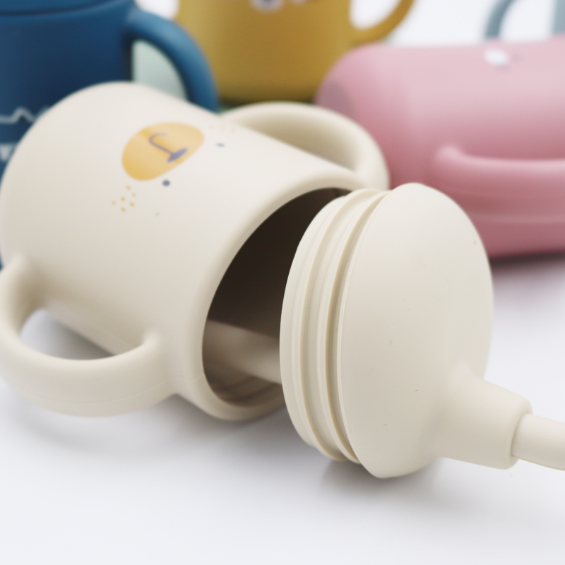 New cartoon 120ML Baby Silicon - Snack Cup Toddler บทวิจารณ์และราคา