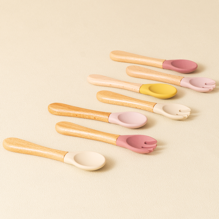 2PCS Baby Learning Spoons Uten - Baby Food Quantity บทวิจารณ์และราคา