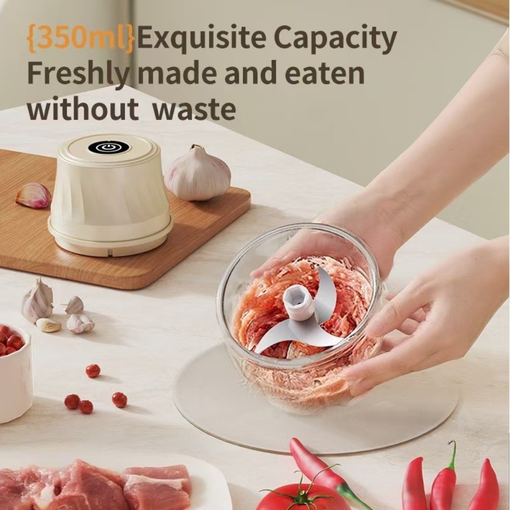 Wireless Mini Meat Grinder Por - Baby Food With Meat บทวิจารณ์และราคา