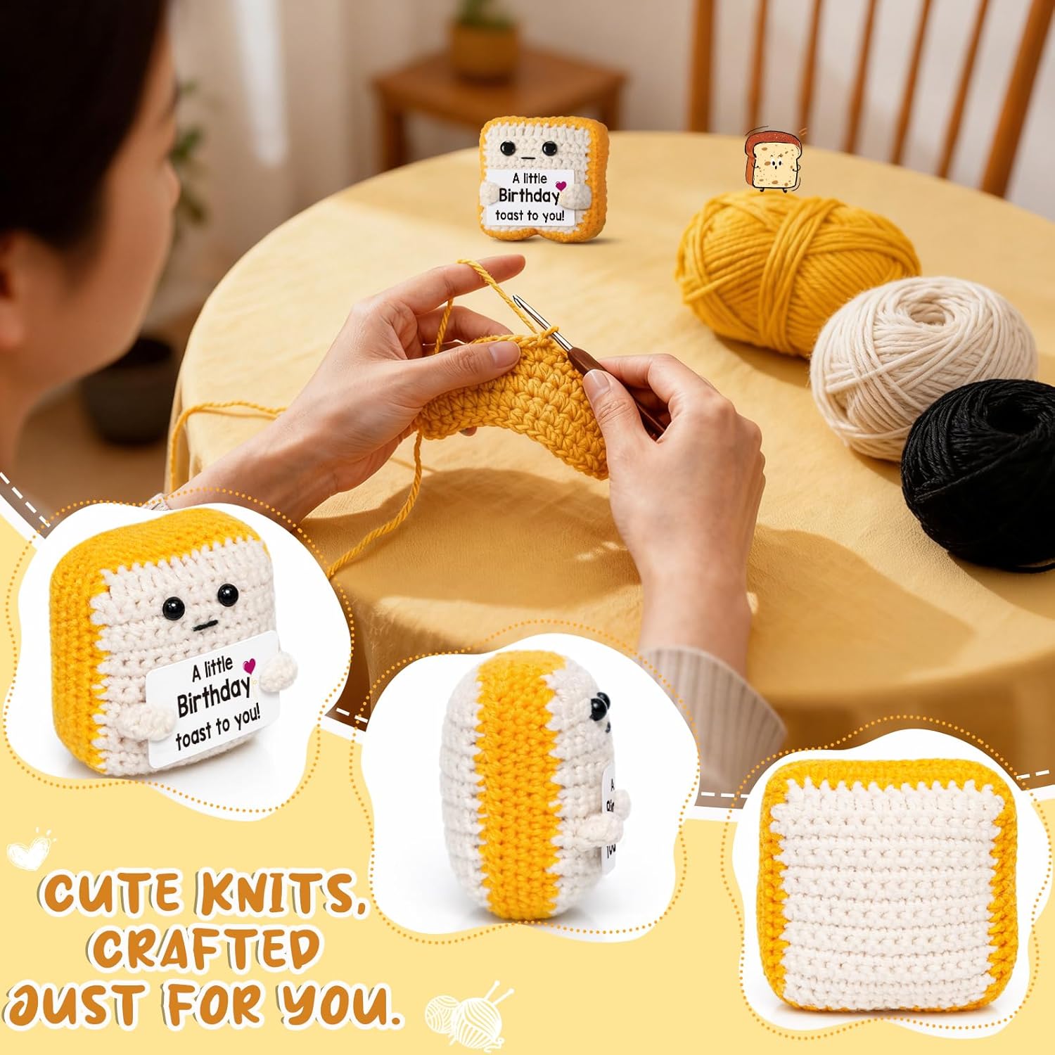 1 Piece of Fun Handmade Croche - Baby Xmas Food บทวิจารณ์และราคา