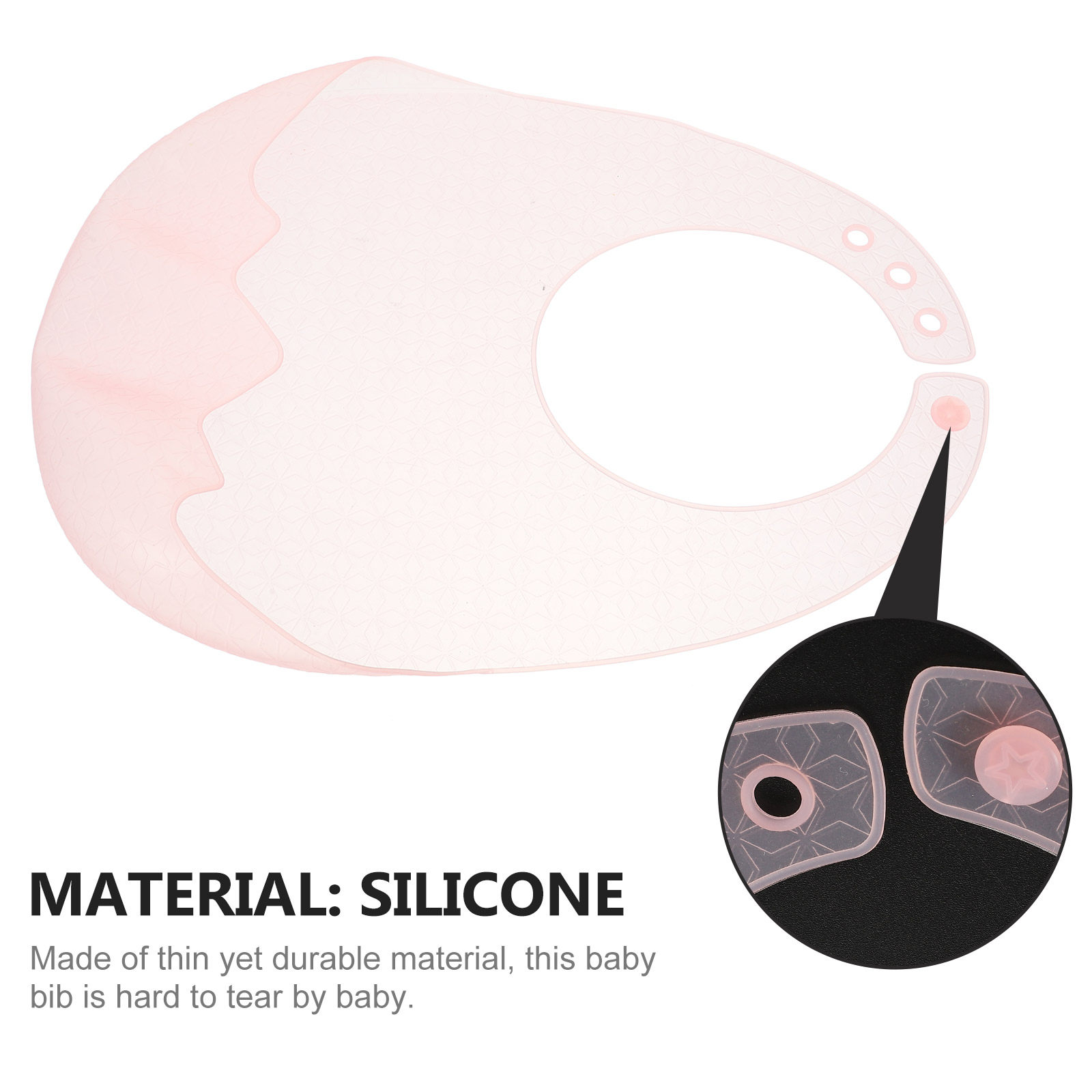 Silicone Baby Bib for Feeding  - Dry Food Baby บทวิจารณ์และราคา
