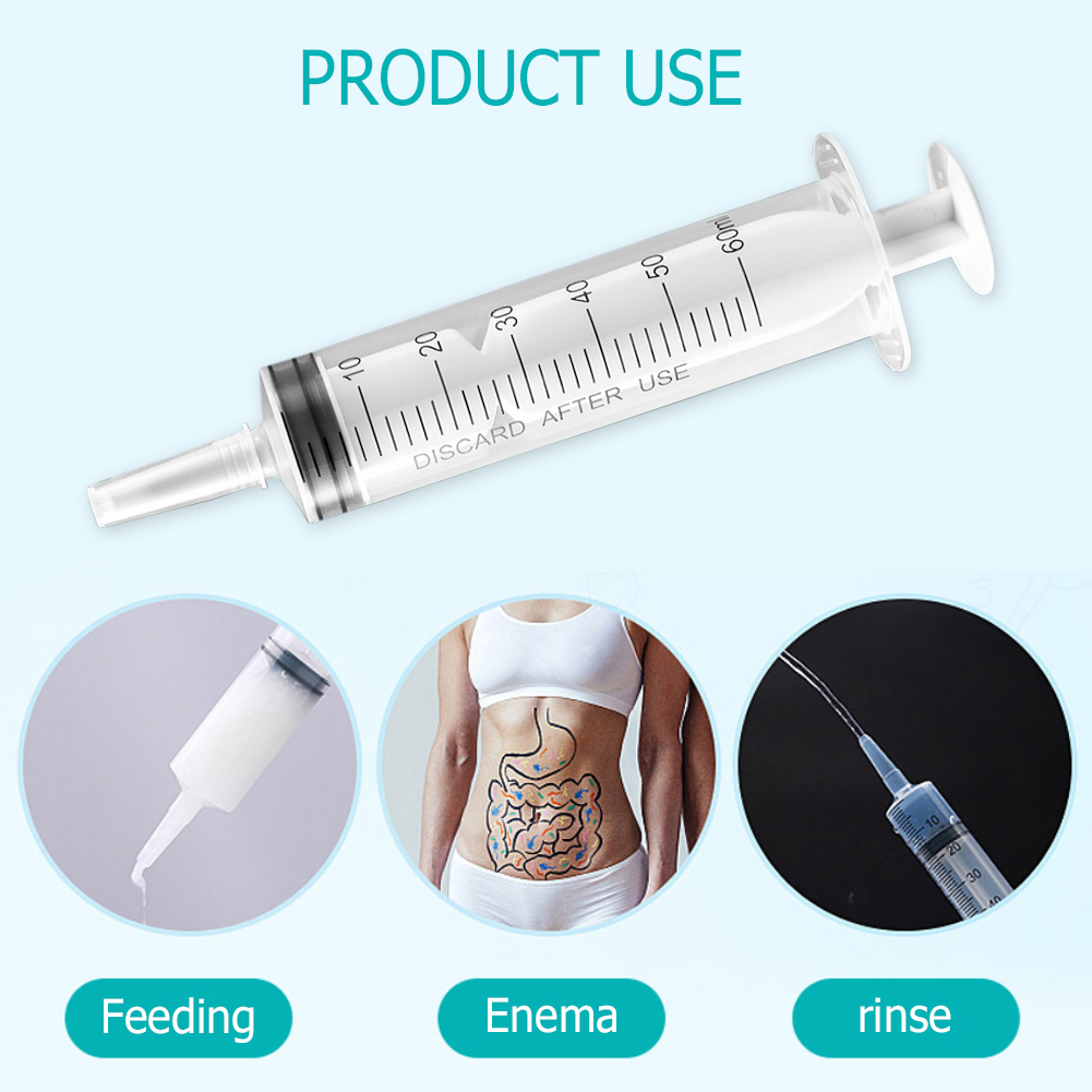 20/60/100ML Feeding Syringe Gl - Baby Food Allergy Rash บทวิจารณ์และราคา