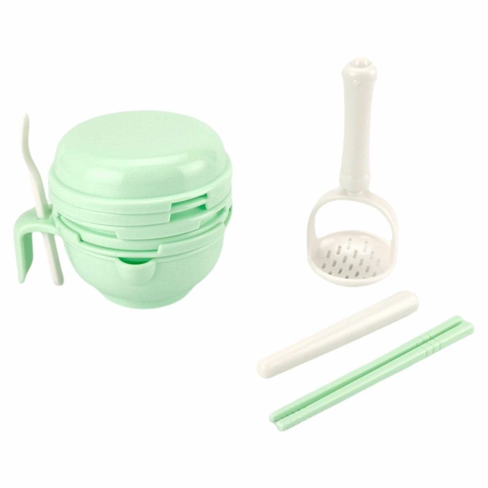 Solid color Baby Food Grinding - Baby Food Grater บทวิจารณ์และราคา