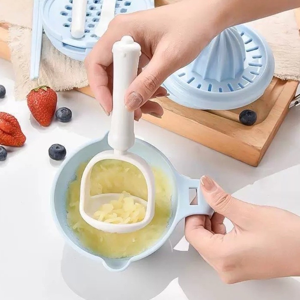 Solid color Baby Food Grinding - Baby Food Grater บทวิจารณ์และราคา