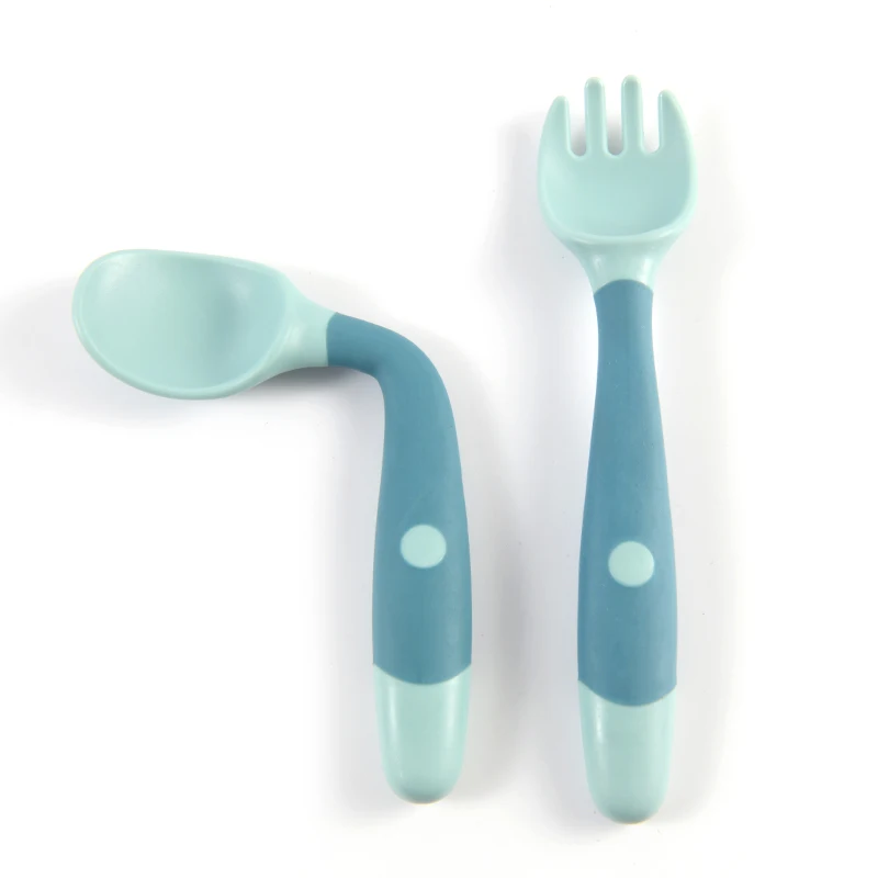 1 pair Silicone Spoon for Baby - Baby Food Grater บทวิจารณ์และราคา
