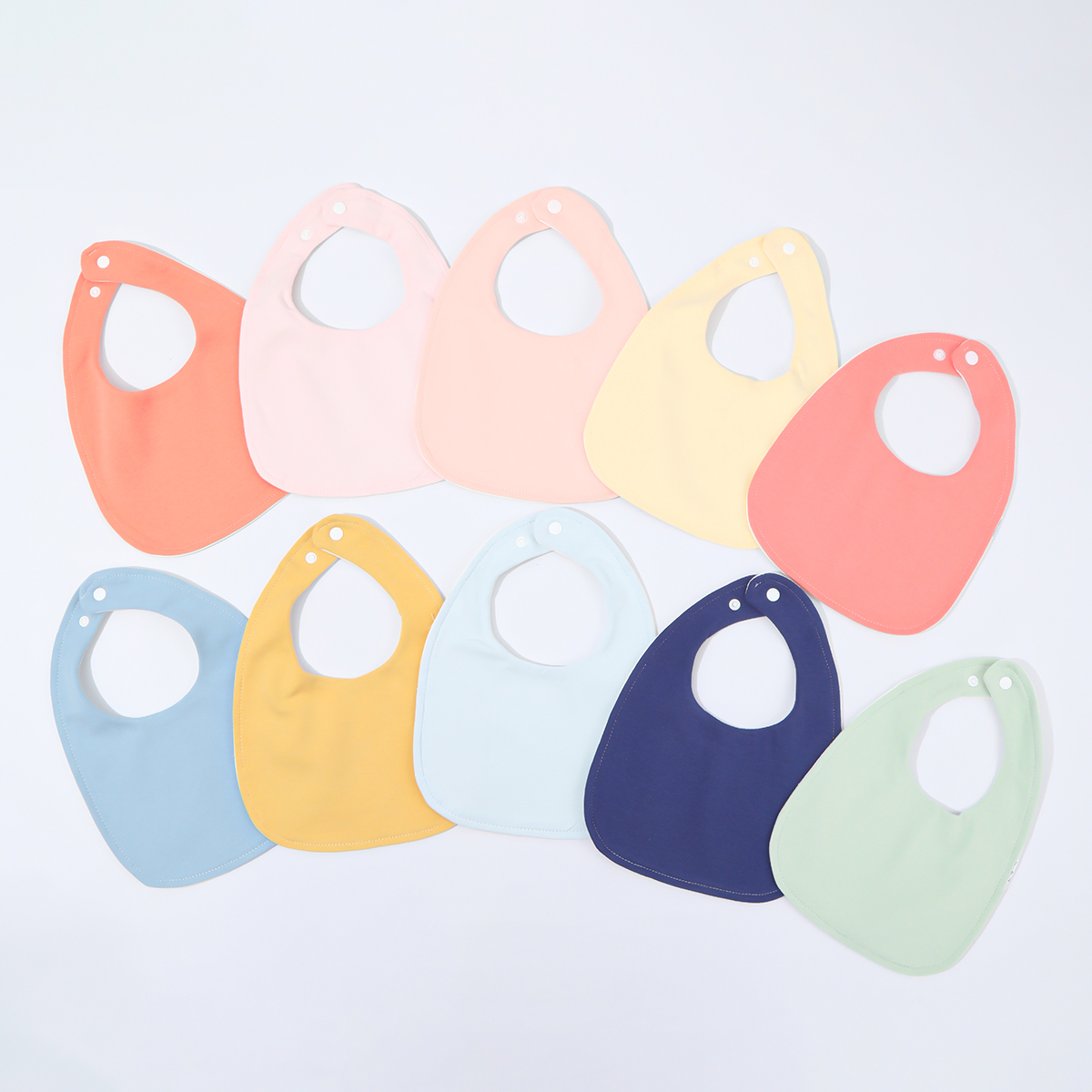 10-piece baby bib U-shaped sal - Baby Food Quantity บทวิจารณ์และราคา