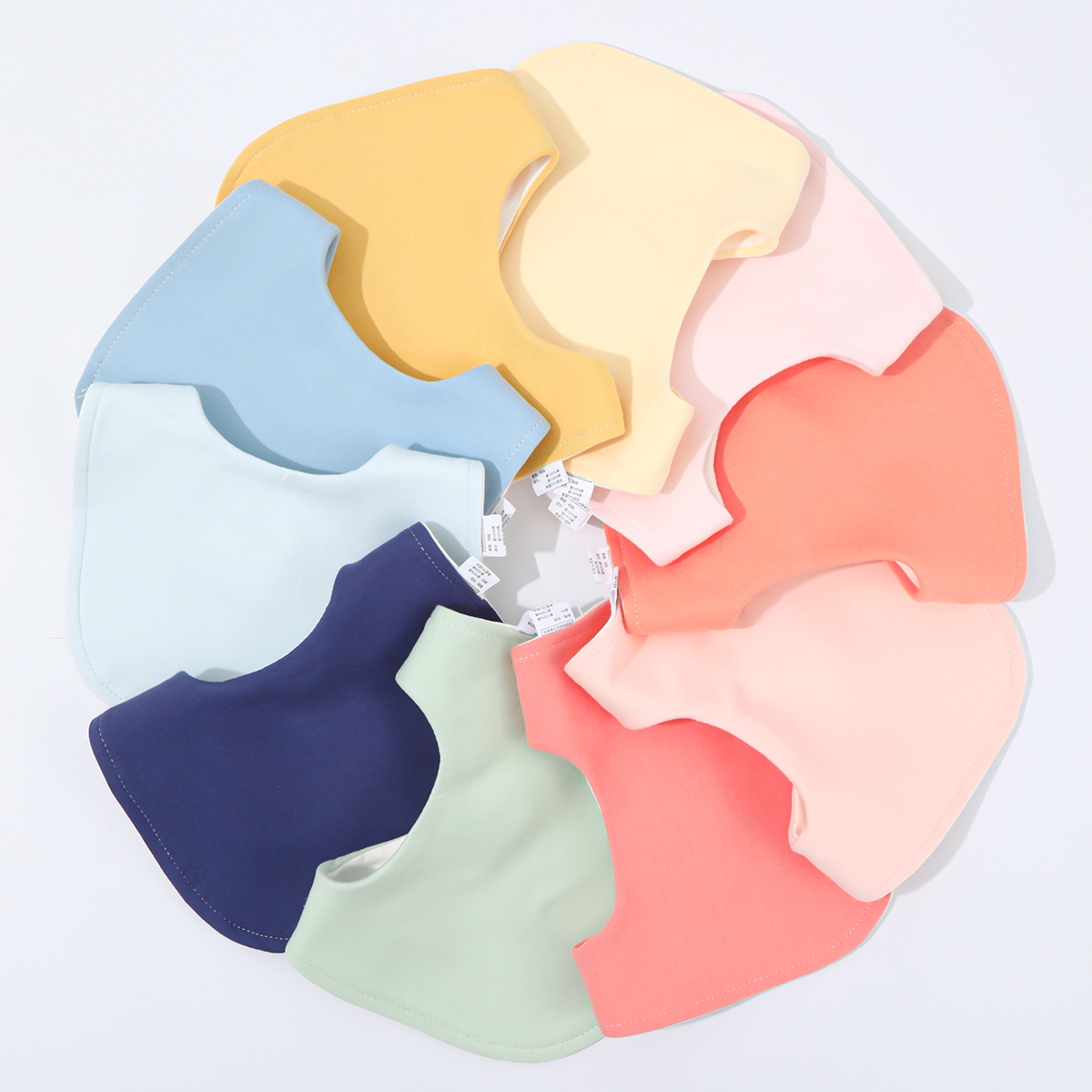 10-piece baby bib U-shaped sal - Baby Food Quantity บทวิจารณ์และราคา